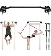 Kipika Heavy Duty Wall Mounted Doorway Pull Up Bar, Multifunctional Chin Up Bar, Portable Fitness...
