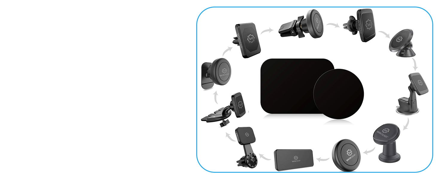 B00O2HYV7K WixGear's Magnetic Mount Plates