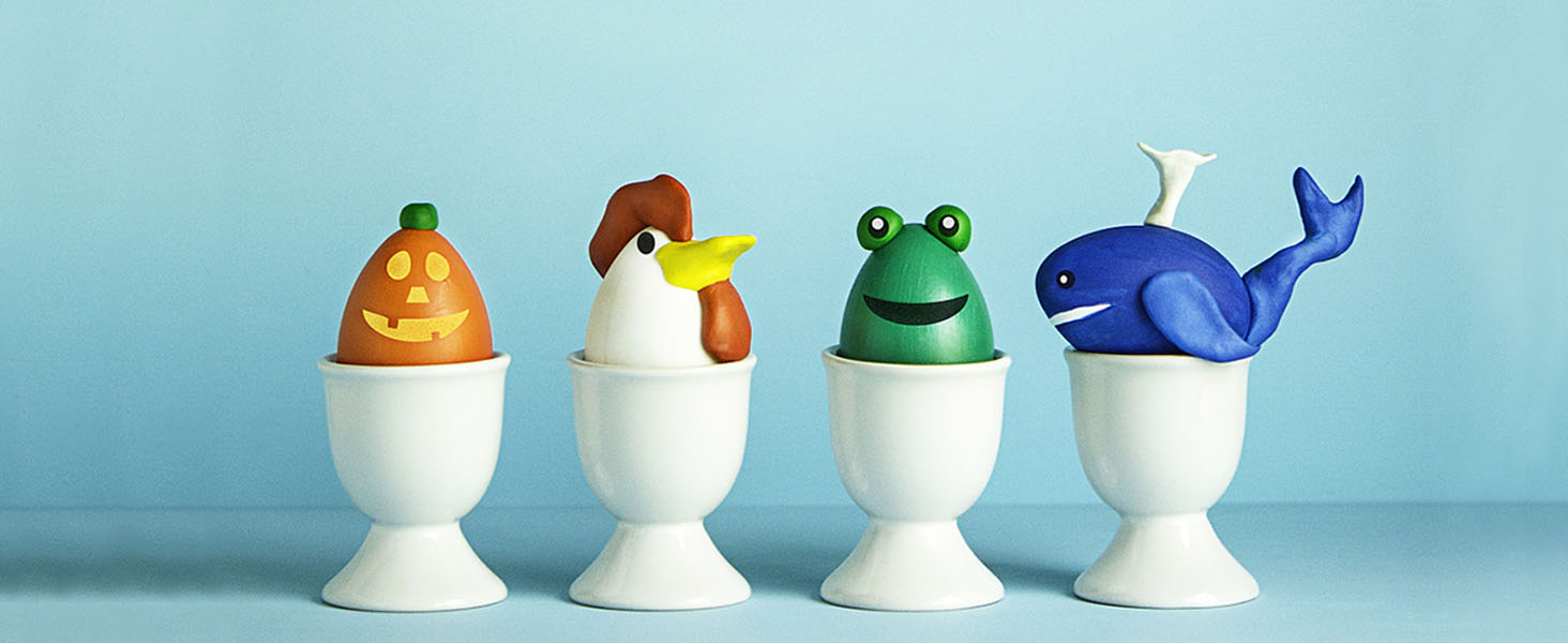 egg cup 4 pack set