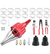 DTNESS Upgraded 45Pcs Universal Pneumatic CV Joint Boot Installation Tool | Built-In Pneumatic Sy...