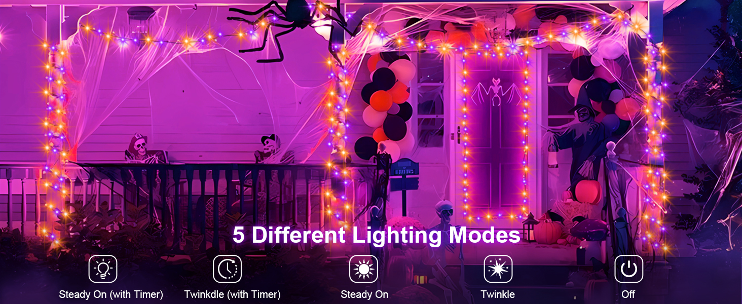 halloween lights battery operated