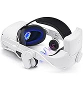 Lampelc Head Strap with 8000mah Battery Pack and Headphone for Quest 2, Comfort Audio Elite Strap...