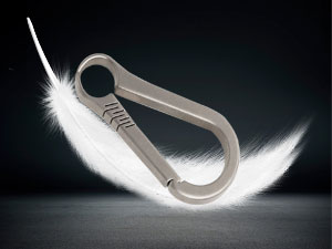 titanium keychain