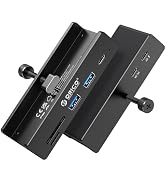 ORICO USB Hub 3.2, Clamp USB-Hub with Extra Power Supply Port, 10Gbps Aluminum 5-Port USB Extende...