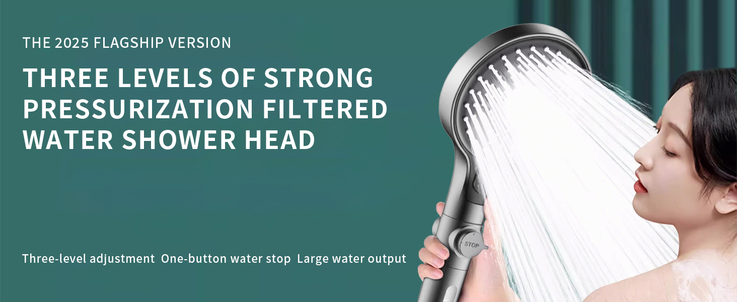 The latest air boosting technology showerhead for 2025