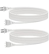 15FT White Extension Cord Polarized Power Strip Cable Extension Cords 125V 5A 625W Indoor Outdoor...