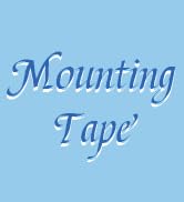 mounting tape