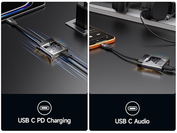 usb c splitter 2 in 1 out