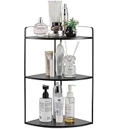 OKLILIYA 3 Tier Corner Bathroom Countertop Organizer, Vanity Organizers, Bathroom Storage Sink Sh...