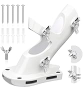 Flag Pole Bracket for House, REERON 2-Positions Metal 1" Flagpole Holder Mounts, Aluminium Rustpr...