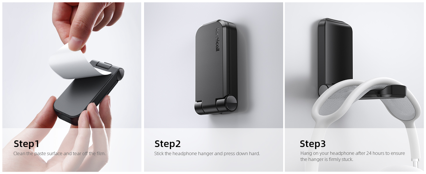 headset hanger hook holder