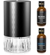 Airversa Waterless Essential Oil Diffuser Starter Kit for Home Room Desk Car, Battery Operated Sc...