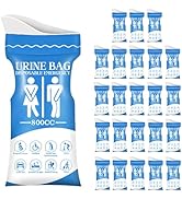 yorpyep Disposable Urine Bags, 24 PCS 800 ML Anti-odor and Anti-leakage Sealed Emergency Vomit Ba...