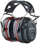 3M Pro-Protect + Gel Cushions Electronic Hearing Protector with Bluetooth Wireless Technology, NR...