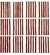 TOURGUARD 60pcs 4" Brown Tire Repair Strings, Automotive Tool Tire Repair Plugs, Tire Plugs Heavy...
