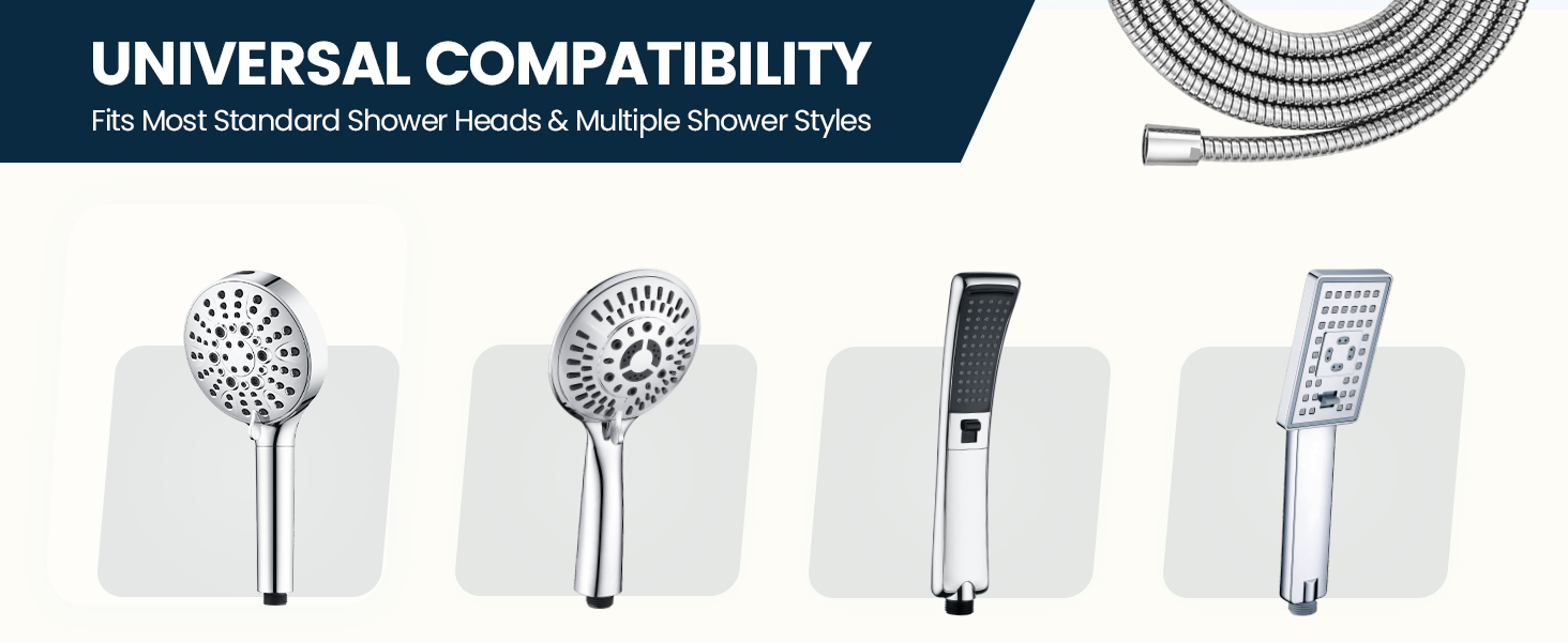 79 inches long stainless steel shower hose