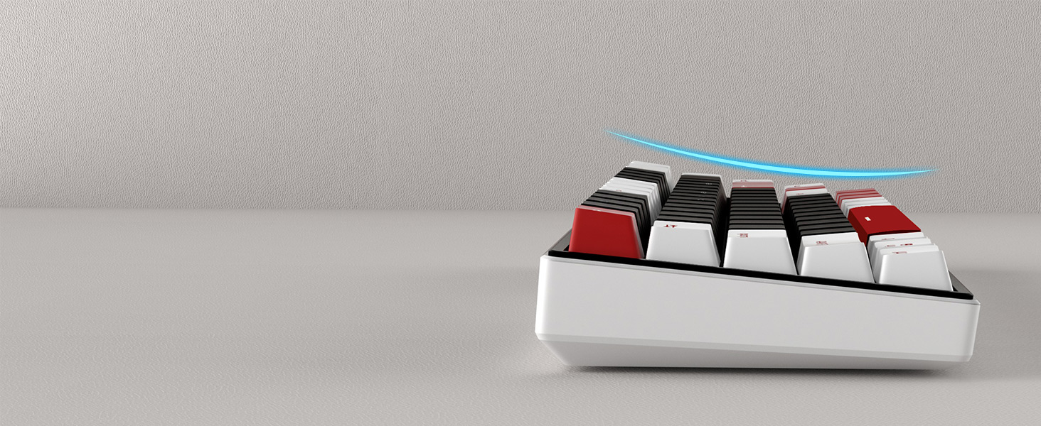 Ergonomic High and Low Layout Keycaps