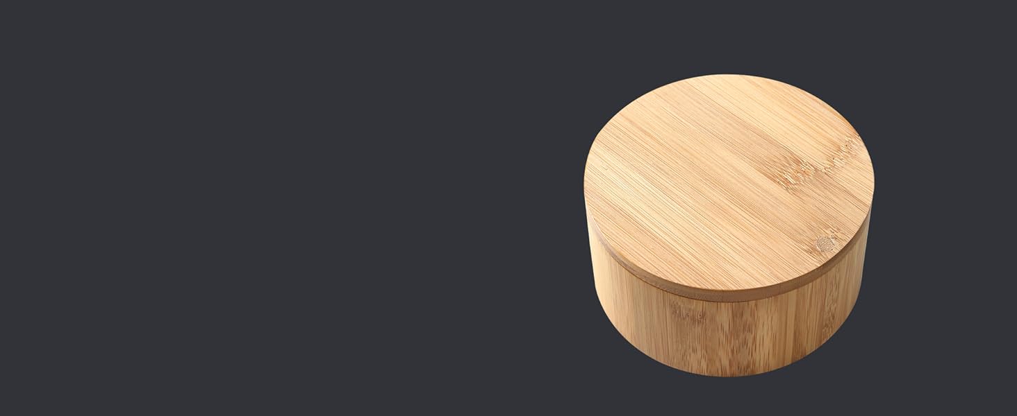 Bamboo Salt and Pepper Bowl Box