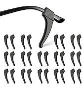 SMARTTOP Anti-Slip Eyeglass Ear Grips Hook Comfortable Silicone Elastic Eyeglasses Temple Tips Sl...