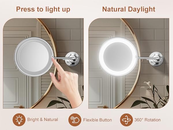 vanity lights for mirror