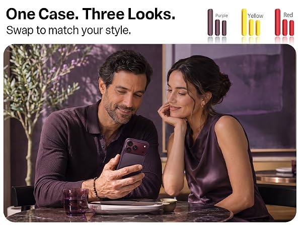 TORRAS for iPhone 18 Pro Case Burgundy Purple, Guardian Champion Series