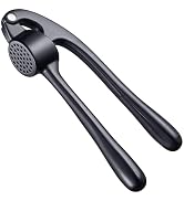 Premium Garlic Press, Professional Garlic Mincer, Easy to Squeeze and Clean, Rust Proof & Dishwas...