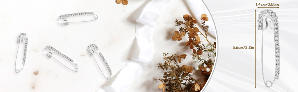 Rhinestone Pins