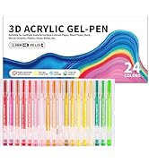 MengRan Gel Pens, 1mm Medium Tip, Assorted Multicolor Ink, Ideal for Journaling & Coloring, Gift ...