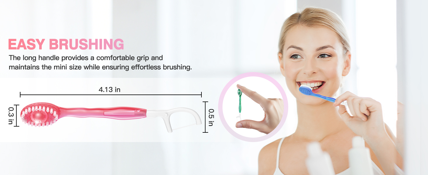 mini disposable toothbrush