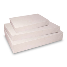 apparel shirt boxes white matte 2-piece