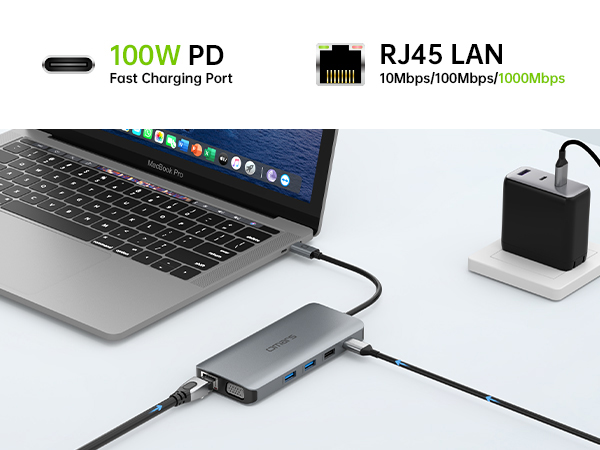 3 monitors docking station