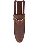 Tourbon Leather Garden Pruning Shears Folding Saw Double Holster Gardening Soil Knife Sheath Pouc...