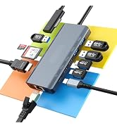 New Surface Docking Station 11-in-1 Surface Dock 2 4K@60HZ HDMI USB C Travel Dock for Surface Pro...