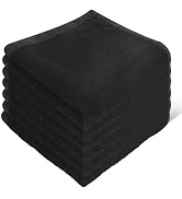 INFICRIME 6 Pack Microfiber Wash Cloth, 12x12 Inch Highly Absorbent and Soft Feel Fingertip Towel...