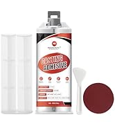PRAZISCHUTZ Casting Repair Epoxy Kit - High Strength Metal Adhesive for Sand Holes & Cracks, Heat...