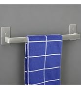 Vanloory Bathroom Towel Bar Self Adhesive, No Drilling Towel Rack Easy to Install, Hand Towel Hol...