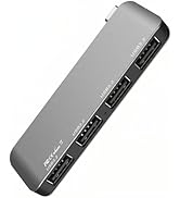 Multiport USB c hub,with 4 USB-A 3.2 Ports,Data Transfer Speed up to 10Gbps,Type-c Docking Statio...