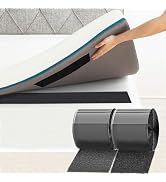 TEUVO 4.3 Inch x 32.8 Feet Heavy Duty Hook and Loop Tape Strips with Adhesive Cushion Grip to Pre...