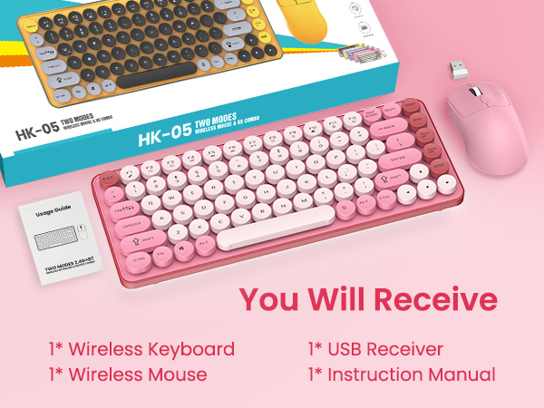wireless keyboard and mouse combo