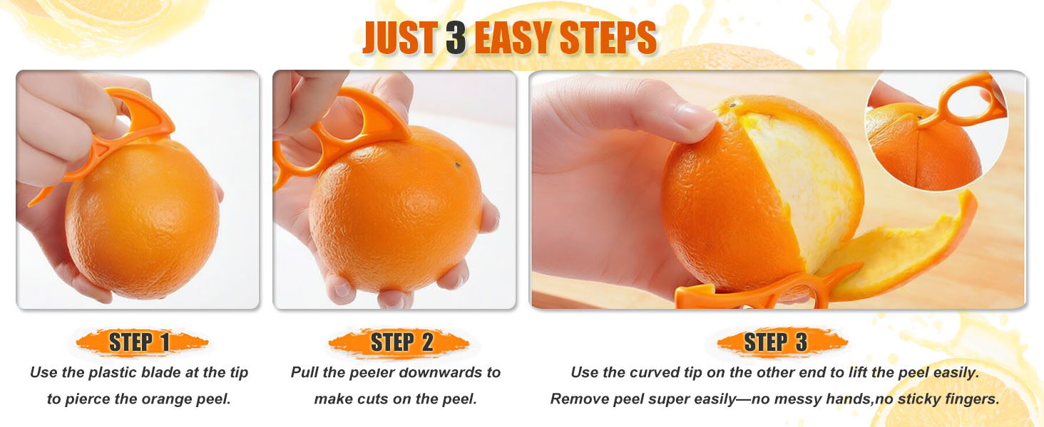 Orange Peeler Tools Citrus Peel Cutter