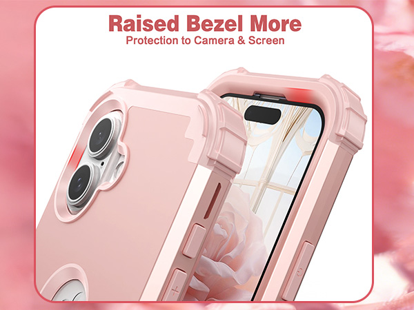 Shockproof Full Protection: 3 In 1 Shockproof Design