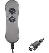 Hommoat 2 Lighted Buttons 5 Pin Remote Replacement with USB Charge Port for Power Lift Chair & Po...