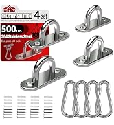 304 Stainless Steel Pad Eye Snap Hooks