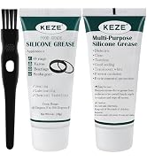 KEZE Food Grade Silicone Grease Pool Lube Tube O Rings Lubricant for Plumber Faucet Gasket Water ...
