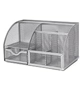 Exerz Desk Organizer/Mesh Desk Tidy Caddy/Pen Holder/Multifunctional Organizer