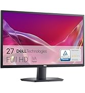 Dell 27 SE2725H Monitor - 27-Inch Full HD (1920x1080), VA Panel, Tilt Functionality, Certified by...