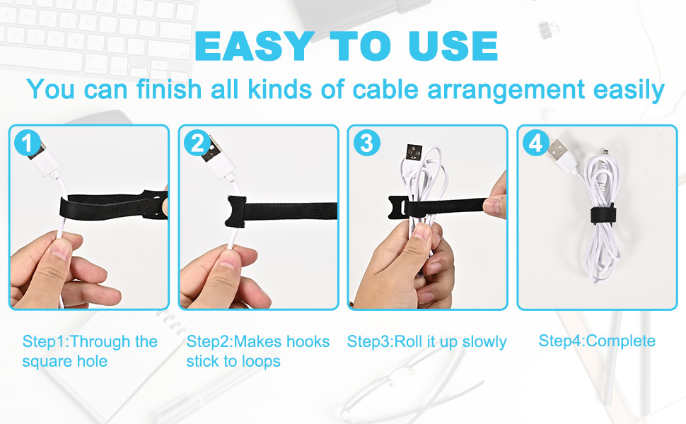 Effortless Cable Organization in Just 4 Steps