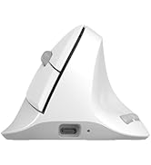 DELUX Wireless Ergonomic Vertical Mouse for Small Hands, 84g Ultra-Light,1000Hz Gaming,4000DPI, R...