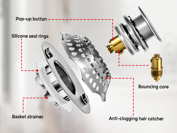 bathtub drain stopper tub stopper bathtub drain bathtub drain plug drain hair catcher
