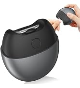 SCAIKTIG Electric Automatic Nail Clipper with Light, 2 Speeds, Magnetic Cover, Nail Scraps Storag...